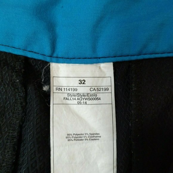 Quicksilver Black Board Shorts Size 32 - Picture 6 of 9
